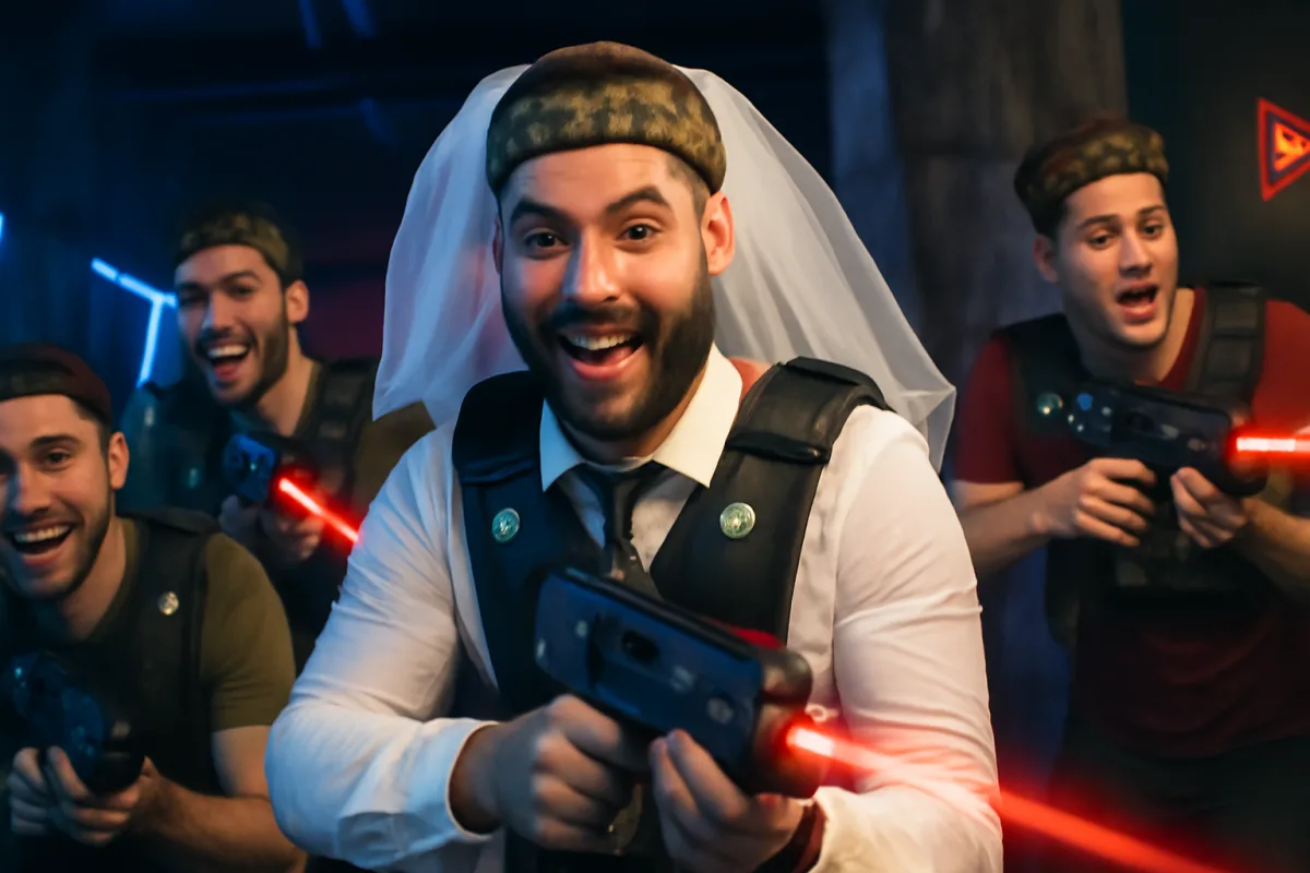 Laser game per addio al celibato: idee per rendere la giornata davvero unica