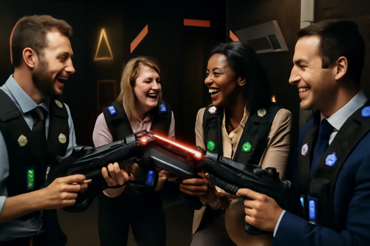Laser game per feste aziendali: il modo per rompere il ghiaccio tra colleghi