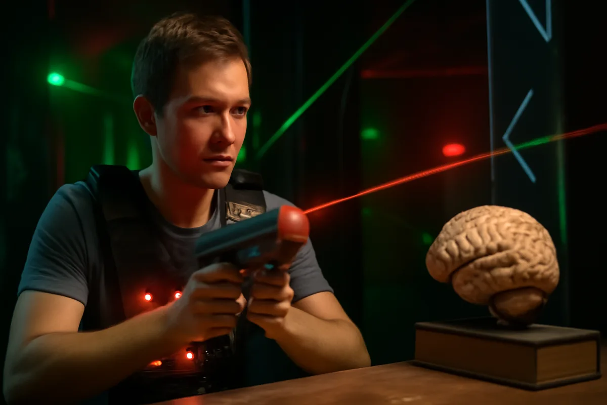 Laser game e memoria: il beneficio cognitivo che non immagini