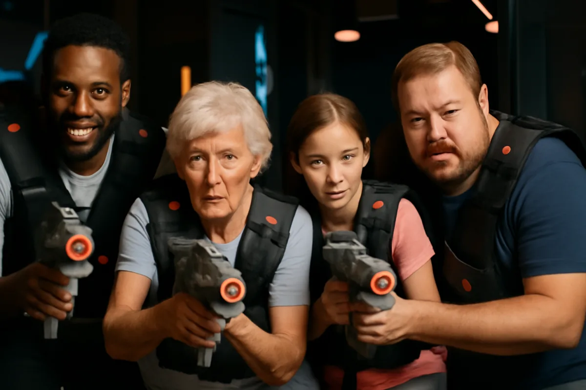 È necessario essere allenati per giocare al laser game? Un’attività inclusiva per tutti