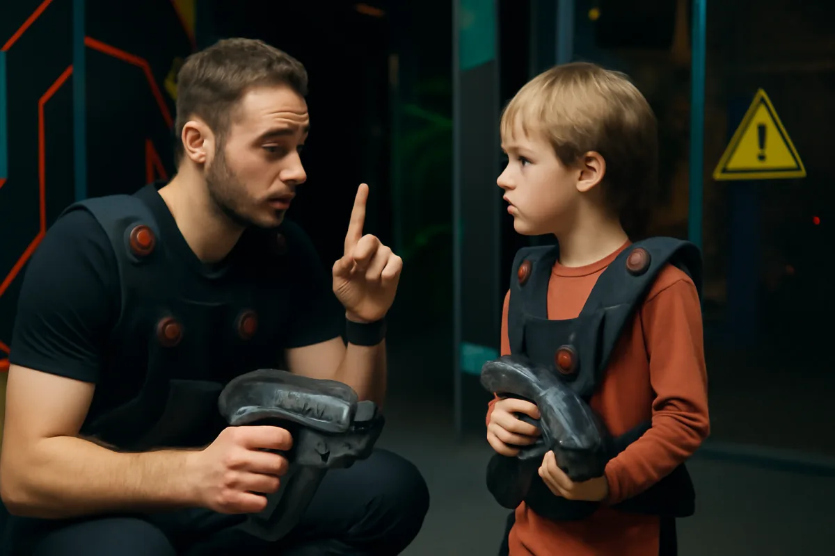 Quali sono le regole da seguire per un laser game sicuro anche per i più piccoli?
