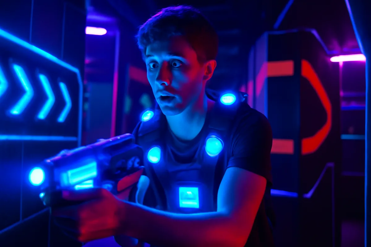 Luci UV nell’arena laser game: perché rendono tutto più avvincente