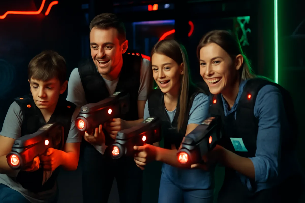 Laser game per genitori: come coinvolgere figli di età diverse e divertirsi insieme