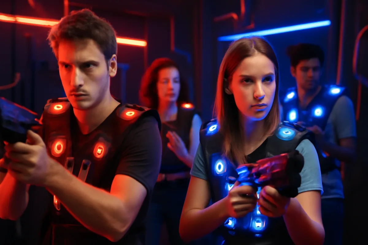 Come distinguere in arena gli avversari dai compagni nel laser game? Il codice colori spiegato