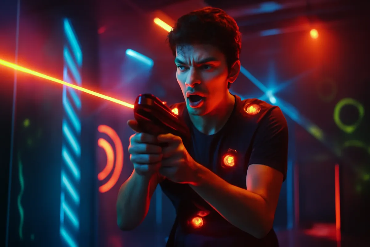 Esperienza multisensoriale nel laser game: come luci e suoni aumentano l’adrenalina della sfida
